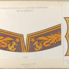 Cuello, cuchilla y cartera bordadra de la casaca