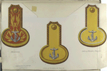 Almirantes ; Jefes y oficiales de guerra ; jefes y oficiales mayores17 x 26 cm