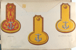 Almirantes ; Jefes y oficiales de guerra ; jefes y oficiales mayores17 x 26 cm