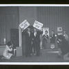 Frank Lovejoy (right) in the stage production The Best Man (touring company)