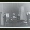Shepperd Strudwick and unidentified actors in the stage production The Best Man (touring company)