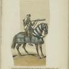 Bande d'ordonnance de Charles le Téméraire, 1473. Coulevrinier à cheval.