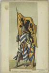 La bannière de Flandre au XIII siècle.