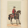 Officer du régiment de Dragons du feld-maréchsl Marquis de Westerloo. 1725-1732. Devient en 1732, Dragons du Prince de Ligne
