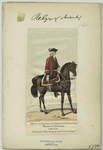 Officer du régiment de Dragons du feld-maréchsl Marquis de Westerloo. 1725-1732. Devient en 1732, Dragons du Prince de Ligne