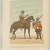 Cuirassier et arquebusier à cheval. Wallons au service d'Wespagne. 1640