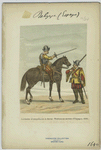 Cuirassier et arquebusier à cheval. Wallons au service d'Wespagne. 1640