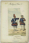 Gernadier et fusilier, 1761