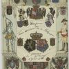 Uniformes des tones militaires se la Belgique pendant la periode 1780-1830