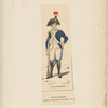 Armée patriote. Sodat du régiment de Bruxelles, nº 2 ; D'après Van Imschoot