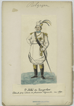 L'Abbé de Tongerloo. Colonel, propriétaire de plusieurs régimets, an 1790