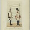 Soldat du régiment de Vierset (venu de France en 1763). Grenadier du régiment de Wurtemberg (ancien Claude de Ligne). 1795