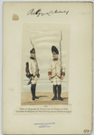 Soldat du régiment de Vierset (venu de France en 1763). Grenadier du régiment de Wurtemberg (ancien Claude de Ligne). 1795