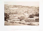 Hebron with mosque covering the Cave of Macpelah