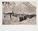 The Convent of Sinai, at the foot of Mount Horeb