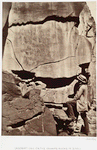 Inscriptions on the granite rocks in Sinai