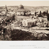 View over Jerusaslem & site of the temple, from Mount Zion