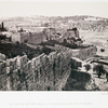 The south eastern wall of Jerusalem & Mount of Olives