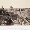 The site of the temple, Jerusalem, from Mount Zion