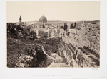 The site of the temple, Jerusalem, from Mount Zion