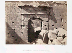 Interior of a temple at Kalabshe, Nubia