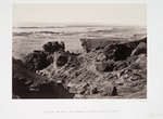 View of the Nile and distant pyramids of Geezeh