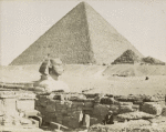 Pyramide de Cheops le Sphinx et le temple de Chefre
