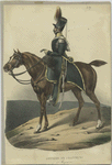 Officier de Chasseurs. 1er régiment