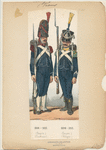 1804 - 1815 (Empire ; Carabinier.) ; 1804-1815 (Empire ; Voltigeur)