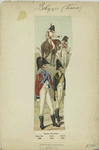 Gardes d'honneur. Bruxelles, 1805 ; Gand, 1810 ; Anvers, 1810