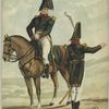 Garde d'honneur de Bruxelles lors de la visite de l'Empereur Napoléon 1er, ern 1810