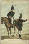 Garde d'honneur de Bruxelles lors de la visite de l'Empereur Napoléon 1er, ern 1810