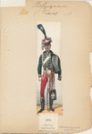 1813. (Empire) Gardes d'honneur 2e régiment