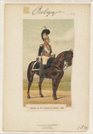 Officier du 2me Curassuers (belge), 1820