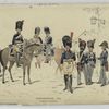 Gendarmerie, 1833. A pied et à cheval.