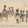Gendarmerie, 1833. A pied et à cheval