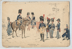 Gendarmerie, 1833. A pied et à cheval
