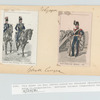 Garde civ. Belge. Etat-major. Arr. Royal 4 juillet, 1835 ; Garde civique belge. Artillerie - 1835