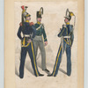 Königlich Belgische Armee. Cürassier ; Chasseur ; Lancier ; 1842