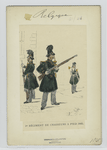 1er régiment de chasseurs a pied. 1845