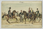 Officiers des 1er et 2e régiments de chasseurs à cheval, des 1er et 2e régiments de lancers er du régiment de guides