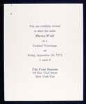 Cocktail party invitation