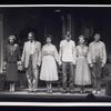 Betty Lou Robinson, Brandon Peters, Katherine Squire, Burt Brinckerhoff, Patricia Bosworth, and Mark Rydell in the stage production Blue Denim