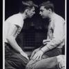 Burt Brinckerhoff and Mark Rydell in the stage production Blue Denim