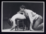 Burt Brinckerhoff and Mark Rydell in the stage production Blue Denim