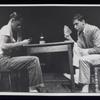 Burt Brinckerhoff and Mark Rydell in the stage production Blue Denim