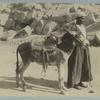 Man with donkey