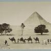 Pyramide a Cheops Sphinxe et Caravan