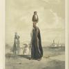 Female of the middle class carrying water from the Nile