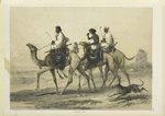 Abâbdeh riding dromedaries